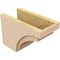 Ekena Millwork 6in. W x 8in. H x 12in. L Rivera Woodgrain TimberThane Rafter Tail, Primed Tan RFTUR06X08X12RIVRCPR - alternate 3